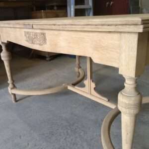 Table en chêne + 2 allonges