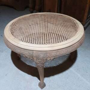 Table d'appoint " cannage"