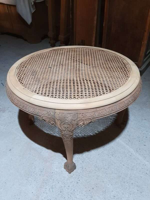 Table d'appoint " cannage"